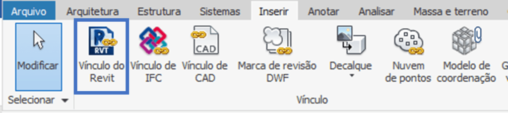 vincular modelos no revit