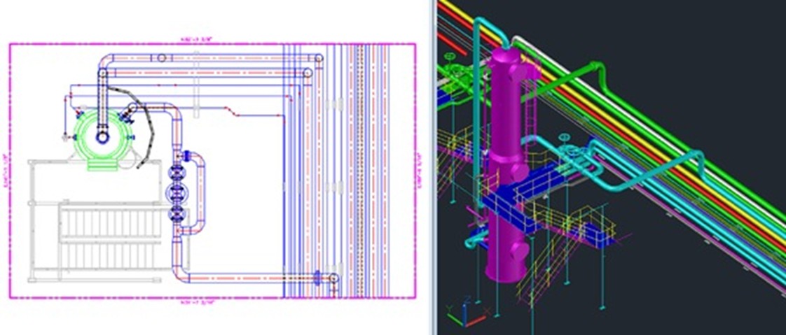 Leia mais sobre o artigo Digitalização industrial: descubra como o Plant 3D alavanca projetos na nova era