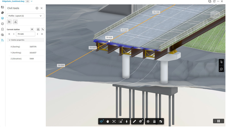 Análise de projetos de infraestrutura no Autodesk Construction Cloud