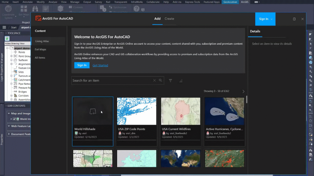 ArcGIS for AutoCad