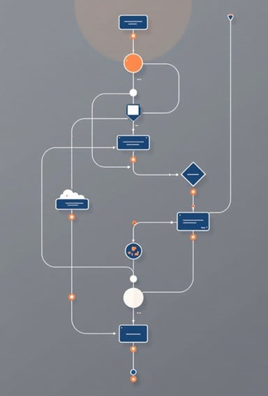 Diagrama de Fluxo para Gestão de Processos